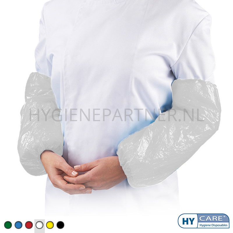 109276.050 Hycare disposable overmouw 20 mu polyethyleen 40x20 cm wit